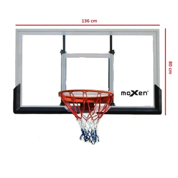 Set tablero basket JUMPER GLASS 136X80 cm - Imagen 7