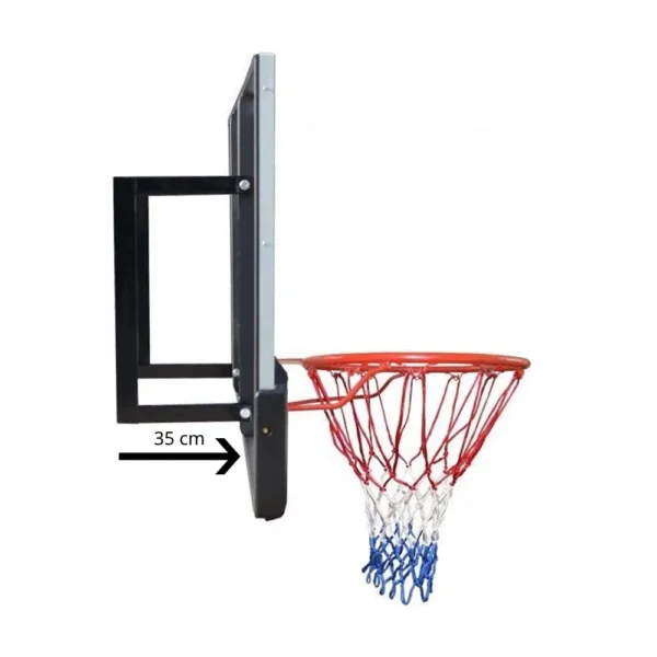Set tablero basket JUMPER GLASS 136X80 cm - Imagen 3
