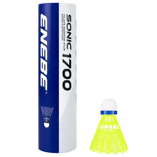 Volante bádminton SONIC 1700 amarillo/BLANCO - Imagen 5