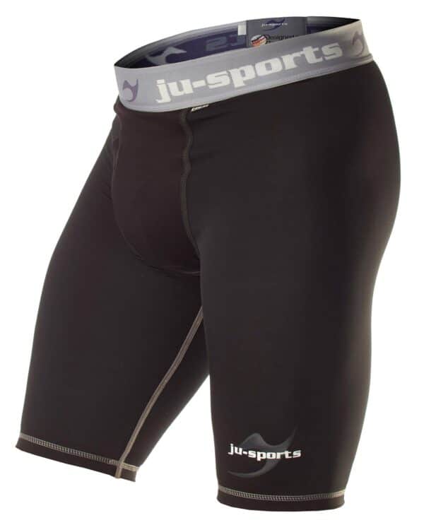 SHORT NEGRO DE COMPRESIÓN CON COQUILLA JUSPORTS - Imagen 9