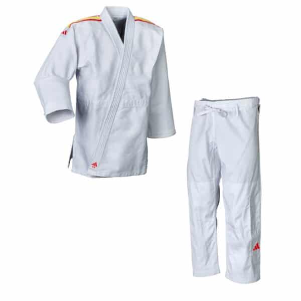JUDOGI ADIDAS "CONTEST" BLANCO CON BANDAS ESPAÑA - Imagen 9