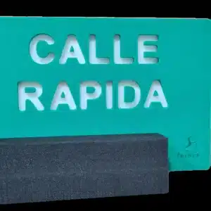 SEÑALIZADOR DE CALLE RÁPIDA PISCINAS