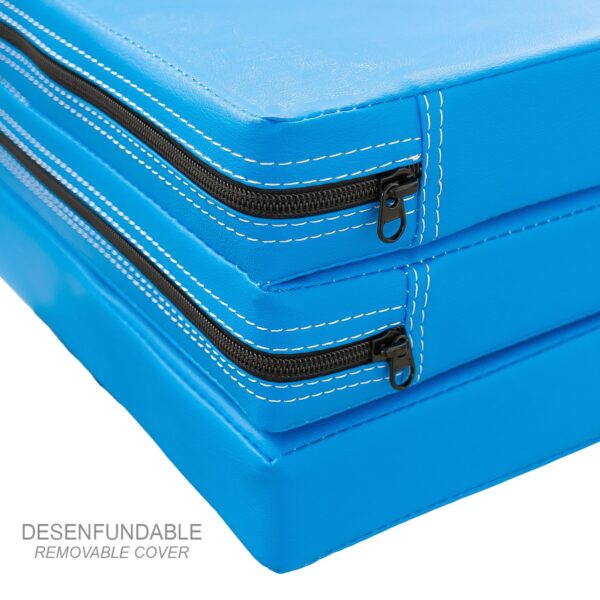Colchoneta plegable TULA 5 cm Azul - Imagen 7