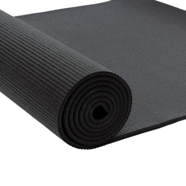 Esterilla Pilates y Yoga AKLA 173x61 cm 6 mm Negro - Imagen 4