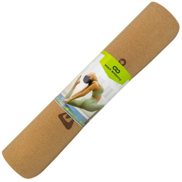 Esterilla yoga corcho JOECO 183x61x0’6cm - Imagen 2