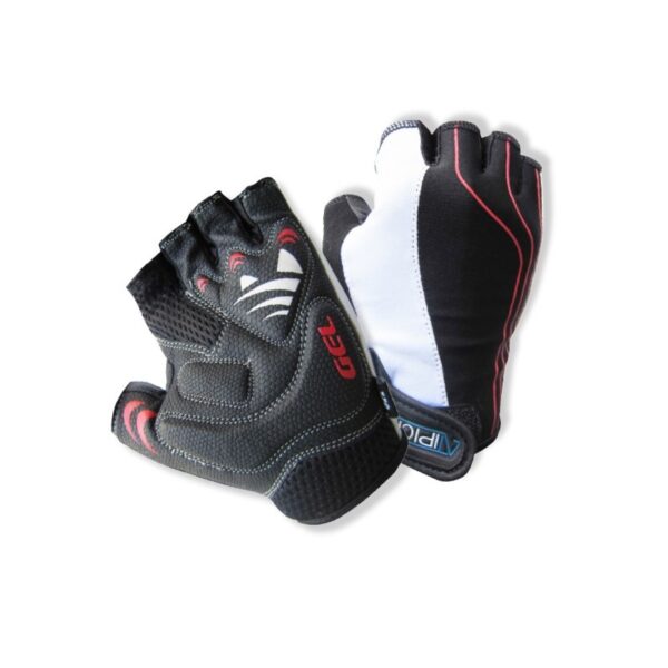 Guantes ciclismo STRIPE elastano/clarino/malla GEL TECH - Imagen 3