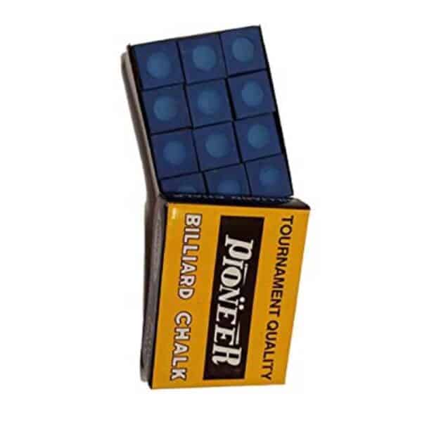 Tiza Billar Pioneer azul 12 unid 13100 3005.010 - Imagen 3