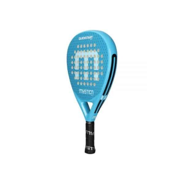 PALA PÁDEL MYSTICA QUICKSTART HYBRID BLUE/red - Imagen 4