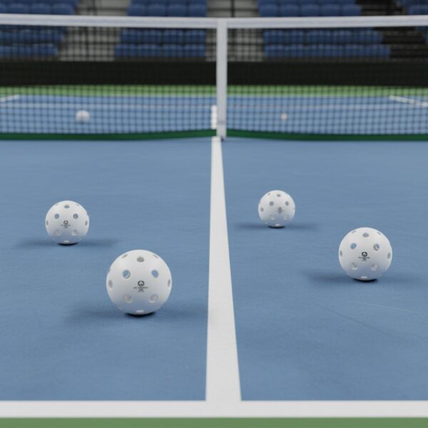 Set 4 pelotas pickleball TIRQ Indoor - Imagen 2