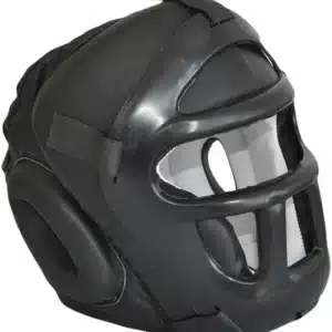 CASCO PROTECTOR DE CUERO CON REJILLA PX