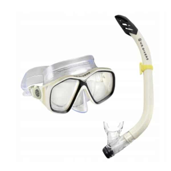 SET MÁSCARA U.S. DIVERS COMBO REDONDO GAFA, RESPIRADOR