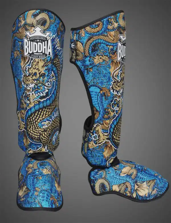 Espinilleras Dragon Rojas/AZULES/BLANCAS - Imagen 9