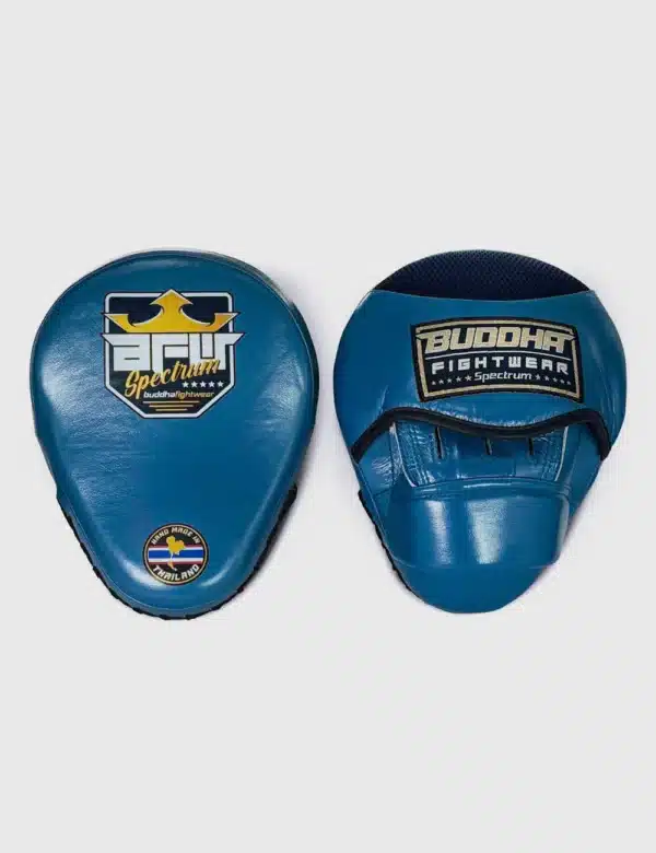 Manoplas de Boxeo Curvadas Buddha Spectrum Thailand Rojas (Precio Par) - Imagen 5