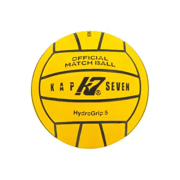 PELOTA WATERPOLO KAP7 W.A. AMARILLO SIZE 5 - Imagen 2