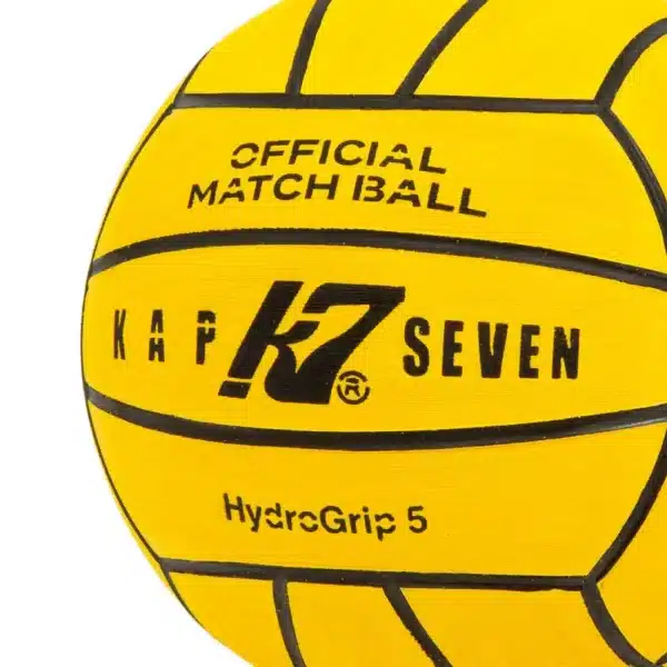 PELOTA WATERPOLO KAP7 W.A. AMARILLO SIZE 5 - Imagen 3