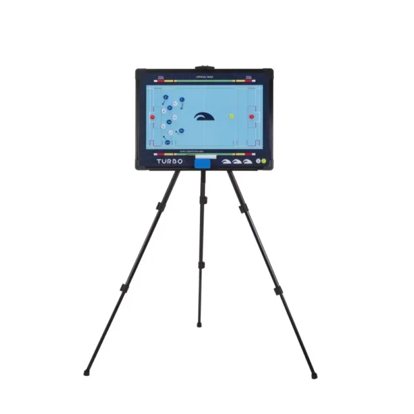 PIZARRA TÁCTICA MAGNÉTICA PLEGABLE CON TRÍPODE (59 x 43,5 cm) WATERPOLO