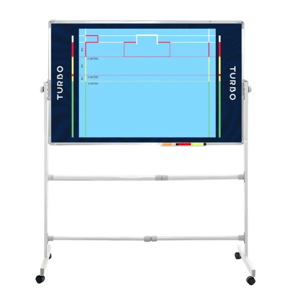 PIZARRA TÁCTICA WATERPOLO CON RUEDAS (100 × 160 cm) - Imagen 6