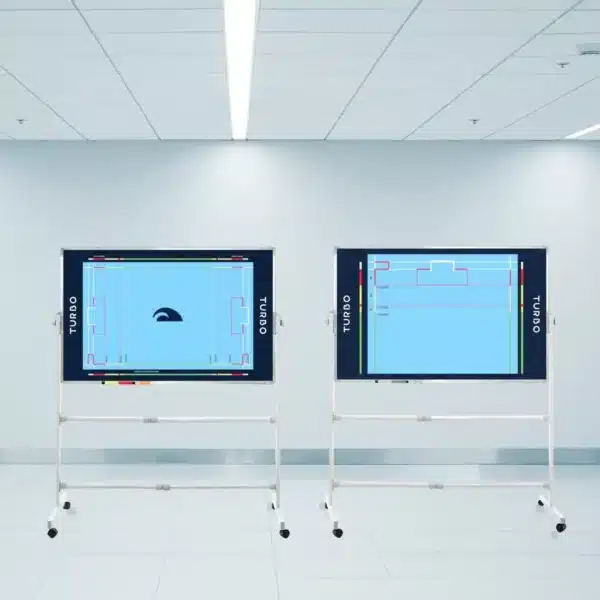 PIZARRA TÁCTICA WATERPOLO CON RUEDAS (100 × 160 cm) - Imagen 4