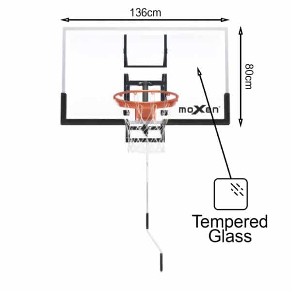 Set tablero basket MAGIC 136x80 cm - Imagen 6