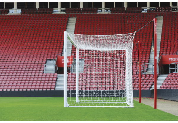 Porteria F11 Harrod STADIUM PRO. 2 postes tensores y Base abatible. Juego - Imagen 9