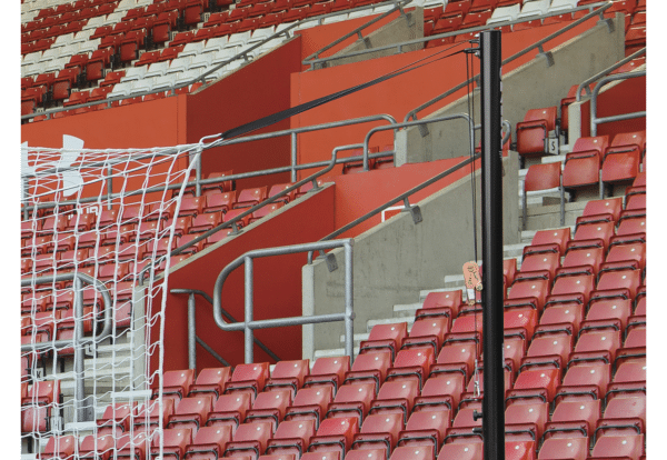 Porteria F11 Harrod STADIUM PRO. 2 postes tensores y Base abatible. Juego - Imagen 6