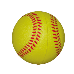 Pelota Espuma Compacta Seguridad, Softball. Ø9,5 cm