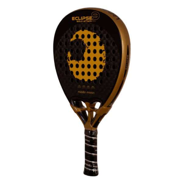 PALA PÁDEL MIDDLE MOON ECLIPSE 9 GOLD ATTACK 12K - Imagen 6