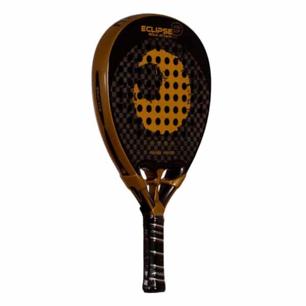 PALA PÁDEL MIDDLE MOON ECLIPSE 9 GOLD ATTACK 12K - Imagen 4