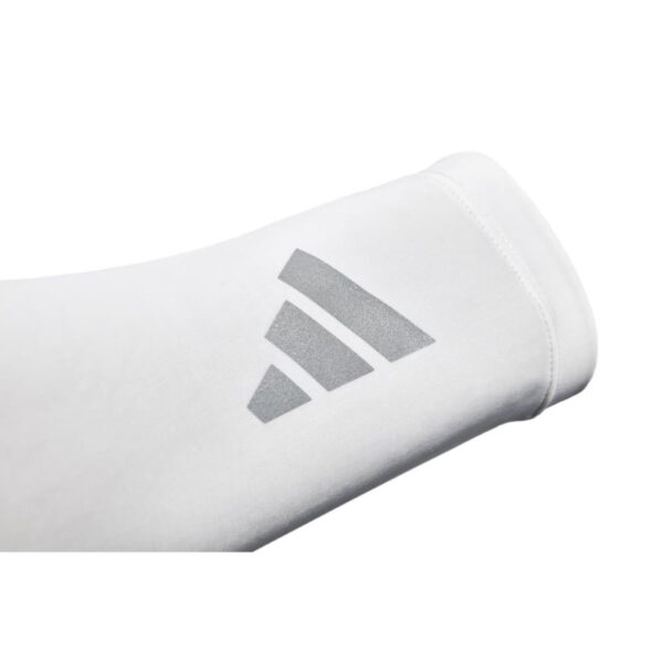 ADIDAS MANGA DE COMPRESIÓN AEROREADY REFLECTANTE BLANCO - Imagen 7