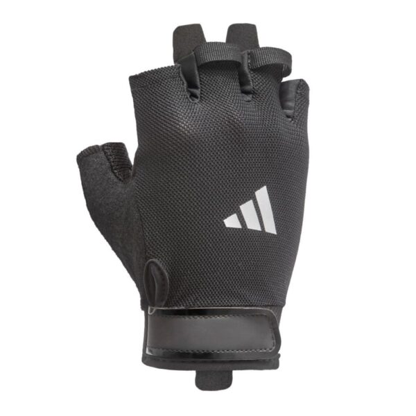 ADIDAS GUANTES DE ENTRENAMIENTO ESSENTIAL BCK/WHT BLANCO HALTEROFILIA FITNESS - Imagen 10