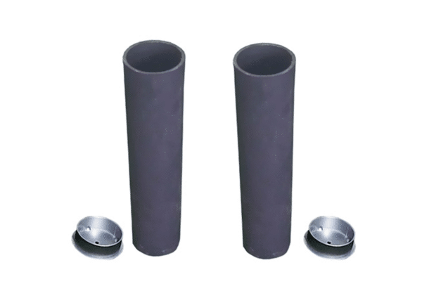 Anclajes para postes metalicos Ø80mm. Tenis, Voleibol, Padel, Multideporte. Jgo.