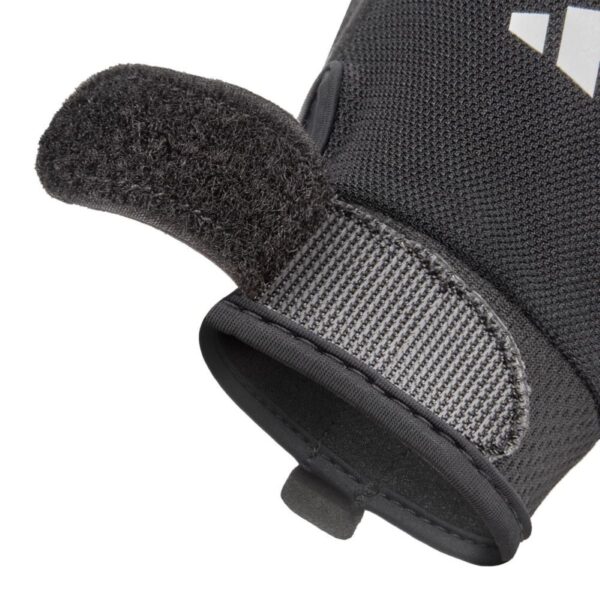 ADIDAS GUANTES DE ENTRENAMIENTO ESSENTIAL BCK/WHT BLANCO HALTEROFILIA FITNESS - Imagen 4