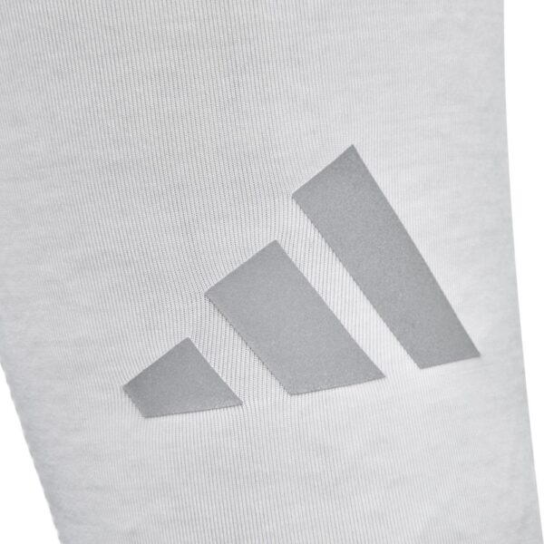 ADIDAS MANGA DE COMPRESIÓN AEROREADY REFLECTANTE BLANCO - Imagen 6