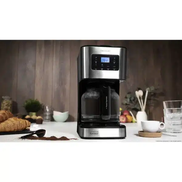 Coffee 66 Smart. Cafetera Goteo de 950 W, Programable 24h, Tecnología ExtemAroma, Función AutoClean, Acabados en Acero Inoxidable, Pantalla LCD, Jarra de Vidrio de 1,5 L - Imagen 3