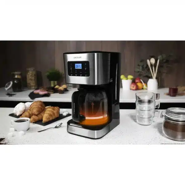 Coffee 66 Smart. Cafetera Goteo de 950 W, Programable 24h, Tecnología ExtemAroma, Función AutoClean, Acabados en Acero Inoxidable, Pantalla LCD, Jarra de Vidrio de 1,5 L - Imagen 4