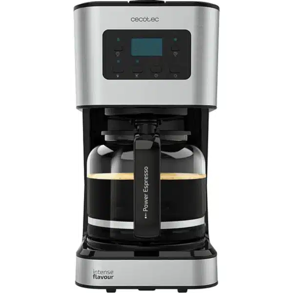 Coffee 66 Smart. Cafetera Goteo de 950 W, Programable 24h, Tecnología ExtemAroma, Función AutoClean, Acabados en Acero Inoxidable, Pantalla LCD, Jarra de Vidrio de 1,5 L