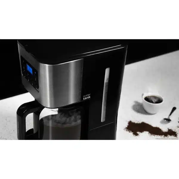 Coffee 66 Smart. Cafetera Goteo de 950 W, Programable 24h, Tecnología ExtemAroma, Función AutoClean, Acabados en Acero Inoxidable, Pantalla LCD, Jarra de Vidrio de 1,5 L - Imagen 7