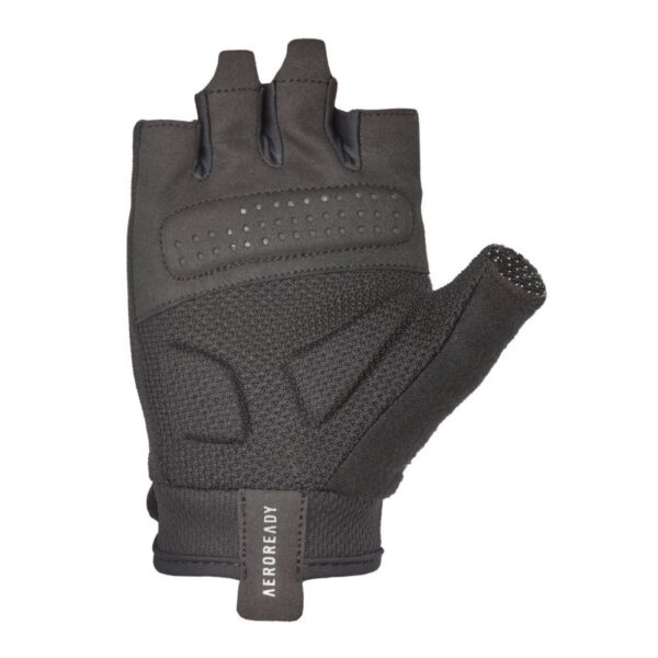 ADIDAS GUANTES DE ENTRENAMIENTO ESSENTIAL BCK/WHT BLANCO HALTEROFILIA FITNESS - Imagen 6