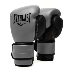 EVERLAST GUANTES POWERLOCK 2 TRAINING CHARCOAL BOXEO
