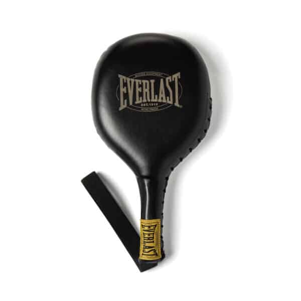 EVERLAST PADDLE 1910 LEATHER BLACK/WHITE RAQUETA BOXEO