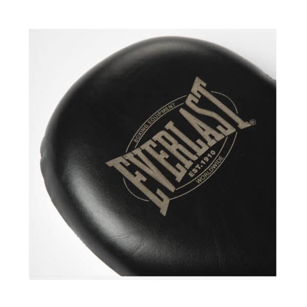 EVERLAST PADDLE 1910 LEATHER BLACK/WHITE RAQUETA BOXEO - Imagen 4