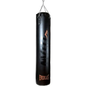 EVERLAST TITAN HEAVY BAG BLACK 147x33cm SACO BOXEO 45 KG