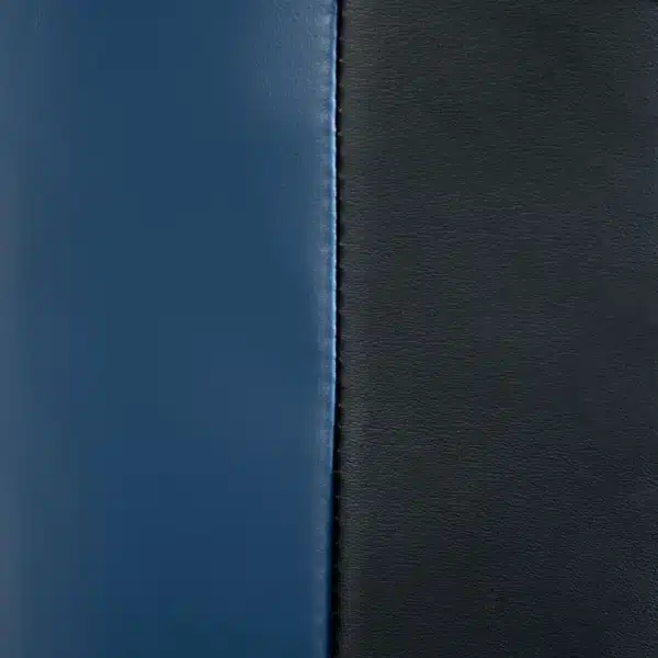Dummy de boxeo, independiente, ajustable en altura, base pesada, cuero artificial, Negro + Gris + azul, 55x55x178-207 cm - Imagen 5