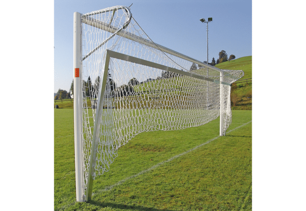 Bases Abatible Pro Aluminio 80x40mm. para porterías fijas F-11. Fondo 2m. Juego