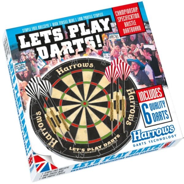 Diana Tradicional Harrows Lets Play Darts dardos punta de acero - Imagen 3