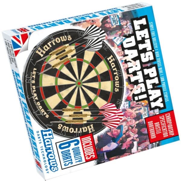 Diana Tradicional Harrows Lets Play Darts dardos punta de acero - Imagen 4