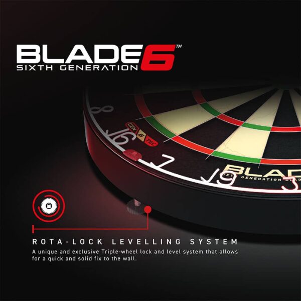 Diana Winmau Blade 6 Dartboard 3033 - Imagen 4