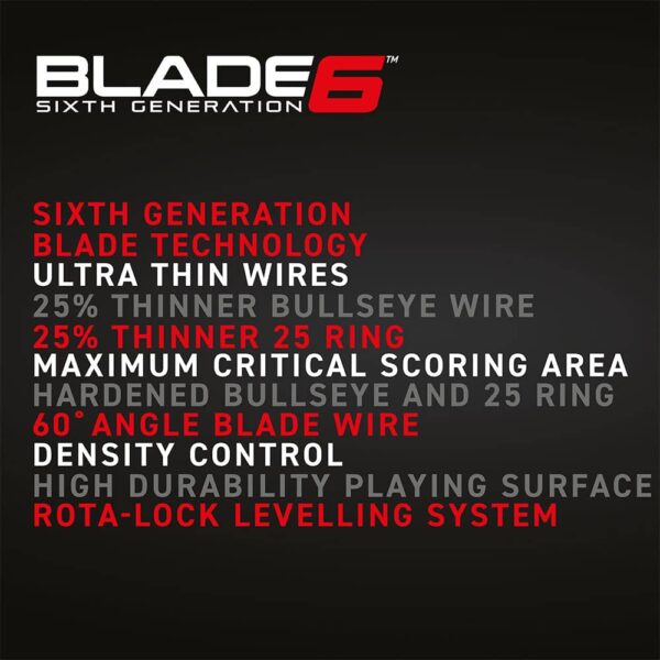 Diana Winmau Blade 6 Dartboard 3033 - Imagen 2