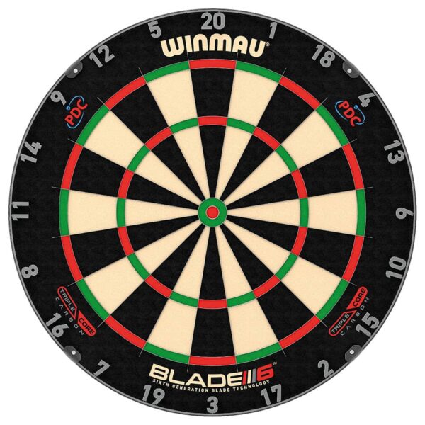 Diana Winmau Blade 6 Triple Core Dartboard 3032.DARDOS PUNTA DE ACERO