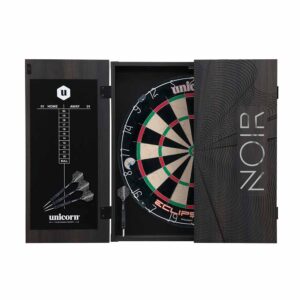 Armario + Diana Unicorn Darts Noir Home 46237 DARDOS PUNTA DE ACERO